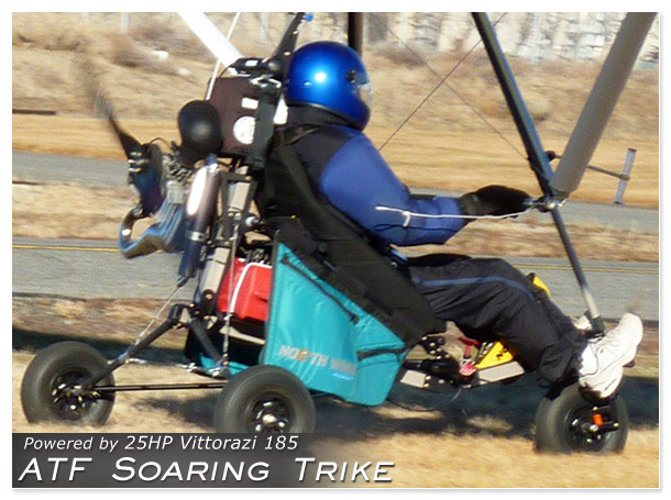 ATF Soaring Trike with 25HP Vittorazi 185 engine FOR SALE