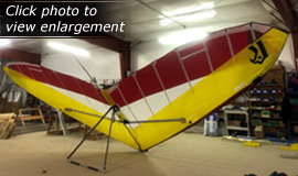 Click here to view an enlargement - Freedom 2 150 Hang Glider - FOR SALE