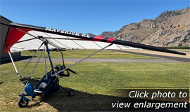 Click here to view an enlargement - Maverick KL (17 Meter) Ultralight Trike Wing - FOR SALE