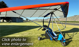Click here to view an enlargement - Maverick 2 Ultralight Trike  & Wing - FOR SALE