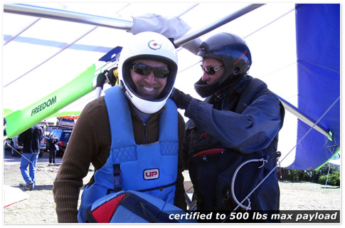 Freedom 220 Tandem Hang Glider - a favorite of Flight Schools and Flight Tour Companies