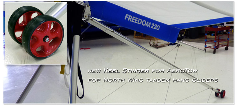 New Keel Stinger for AeroTow - for North Wing tandem hang gliders