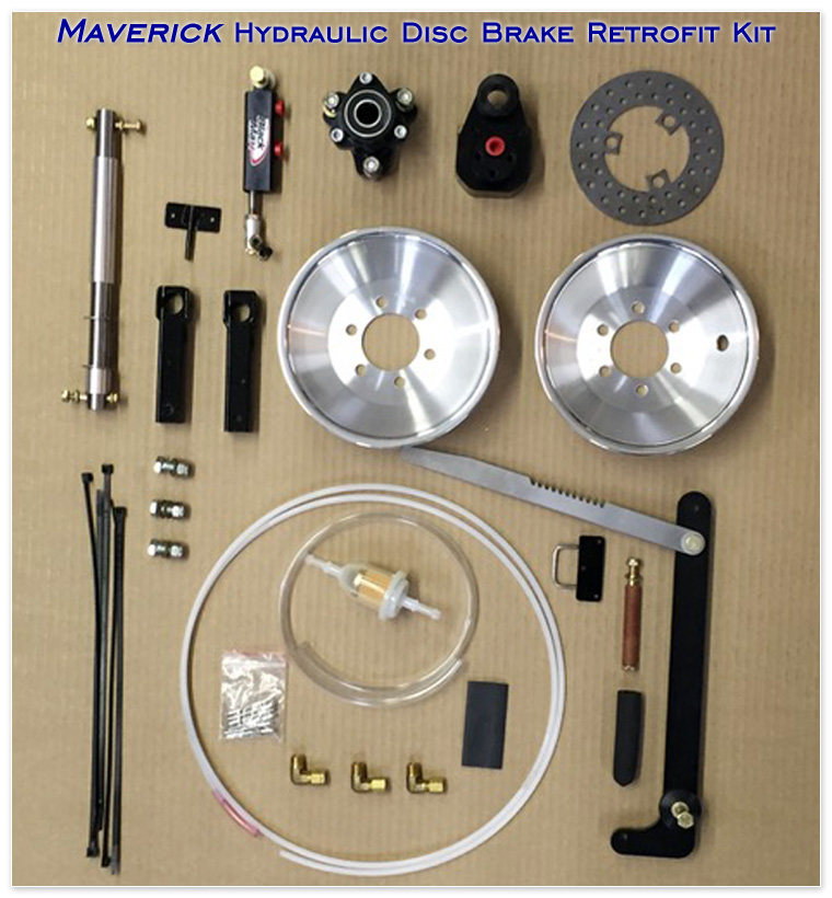 North Wing Maverick Trike - Hydraulic Disc Brake Retrofit Kit