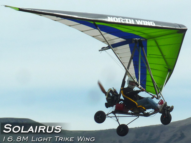 North Wing Solairus Light Trike Wing  Photo Gallery