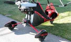 Maverick 2 Legend - 1-place, 2-stroke trike with fairing