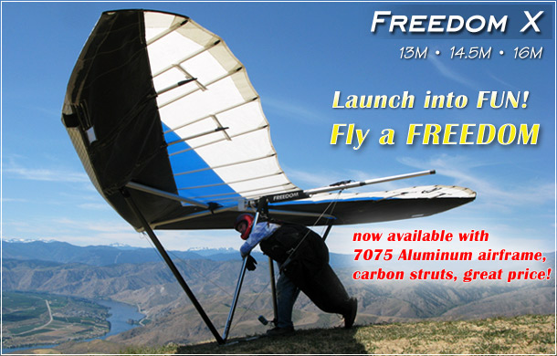 North Wing Freedom X Hang Glider
