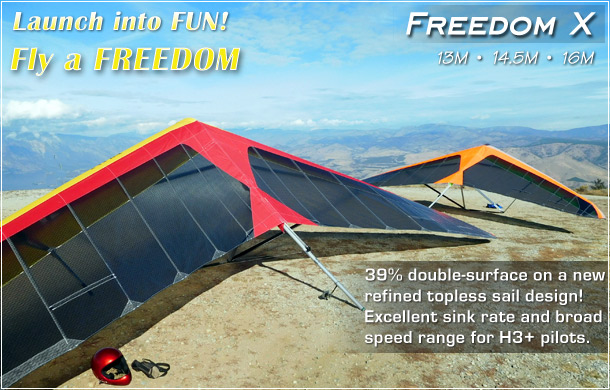 North Wing Freedom X Hang Glider