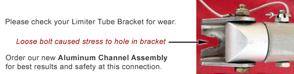 Limiter Tube Bracket hole failure