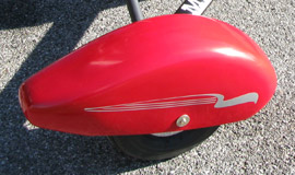 Streamlined Wheel Fairings for the North Wing Maverick 2 ultralight trike