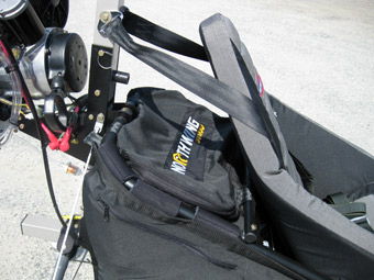 North Wing Maverick 2 RT 1-place Ultralight Trike � more storage area behind pilot