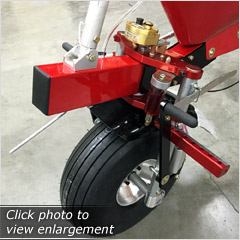 Click here to view an enlargement - NEW Triple-Clamp Front Fork for North Wing light sport aircraft