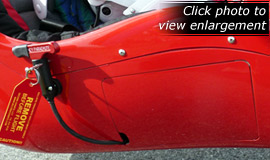 AIR550 Rocket Parachute for the North Wing Solairus ultralight trike