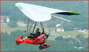 New Solairus Soaring Trike from North Wing - Click Here to view an enlargement