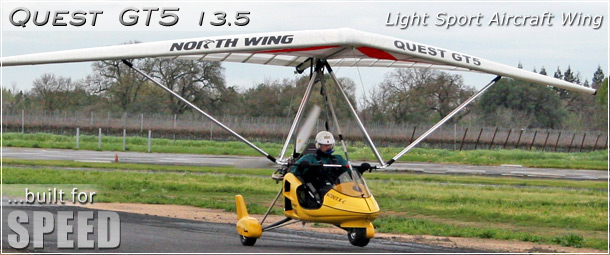 North Wing Design � Quest GT5 14.5 2-place Light Sport Trike Wing