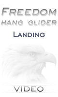 North Wing Design  Freedom Hang Glider  Landing Video