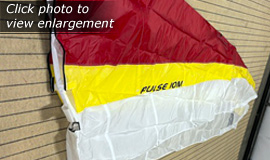 Click here to view an enlargement - Pulse 10M Hang Glider Replacement Sail - FOR SALE