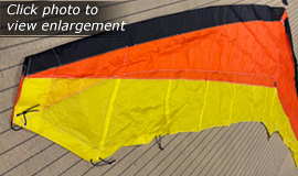 Click here to view an enlargement - Pulse 9M Hang Glider Replacement Sail - FOR SALE